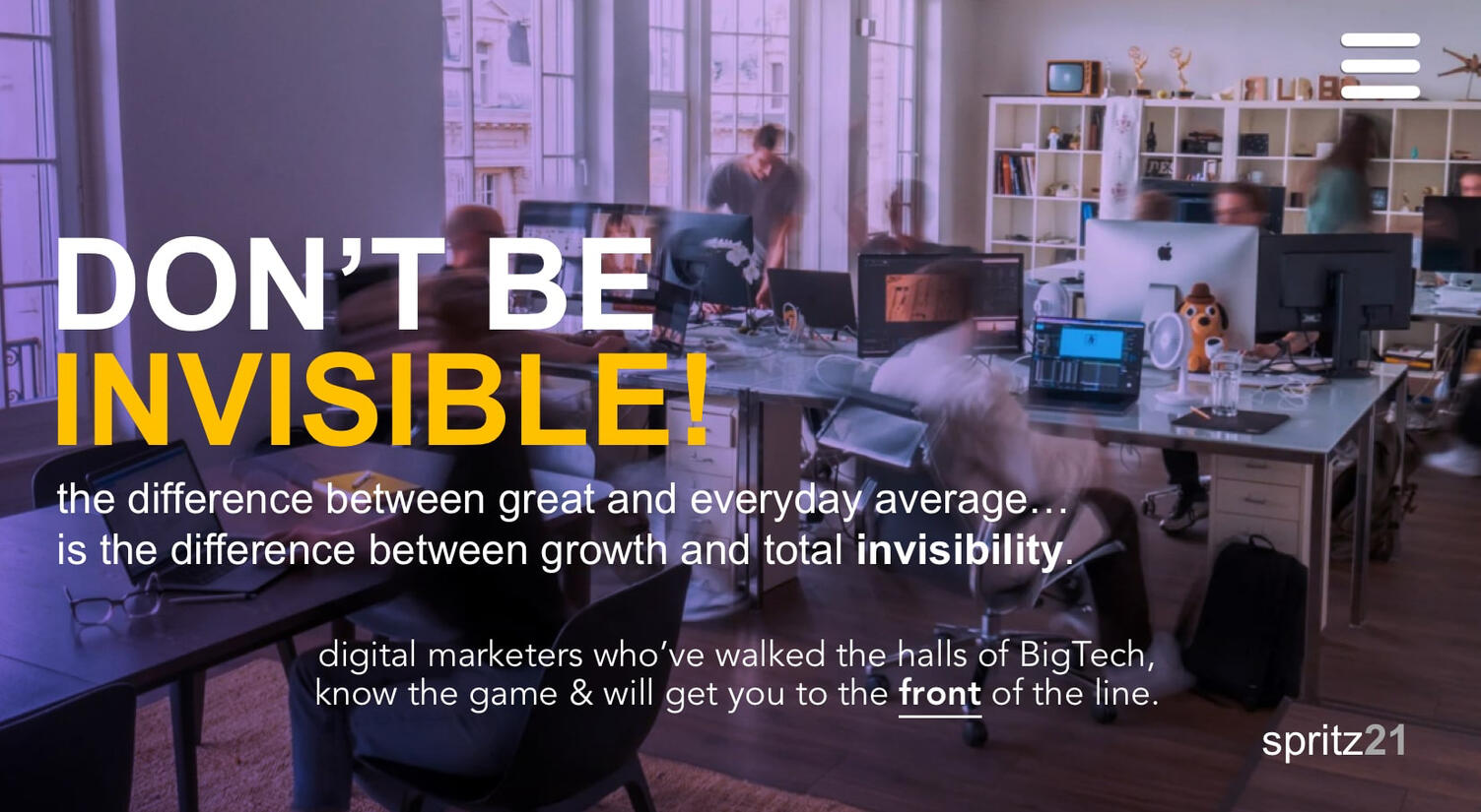 Optimized UVP landing page tech app AppStore tv smart social community