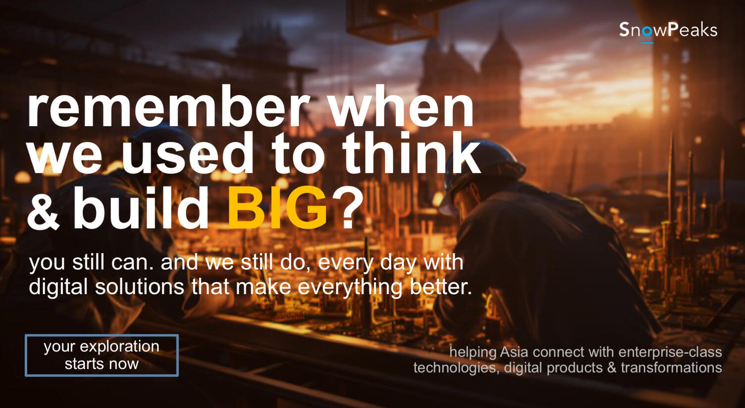 Optimized UVP landing page tech consulting asia