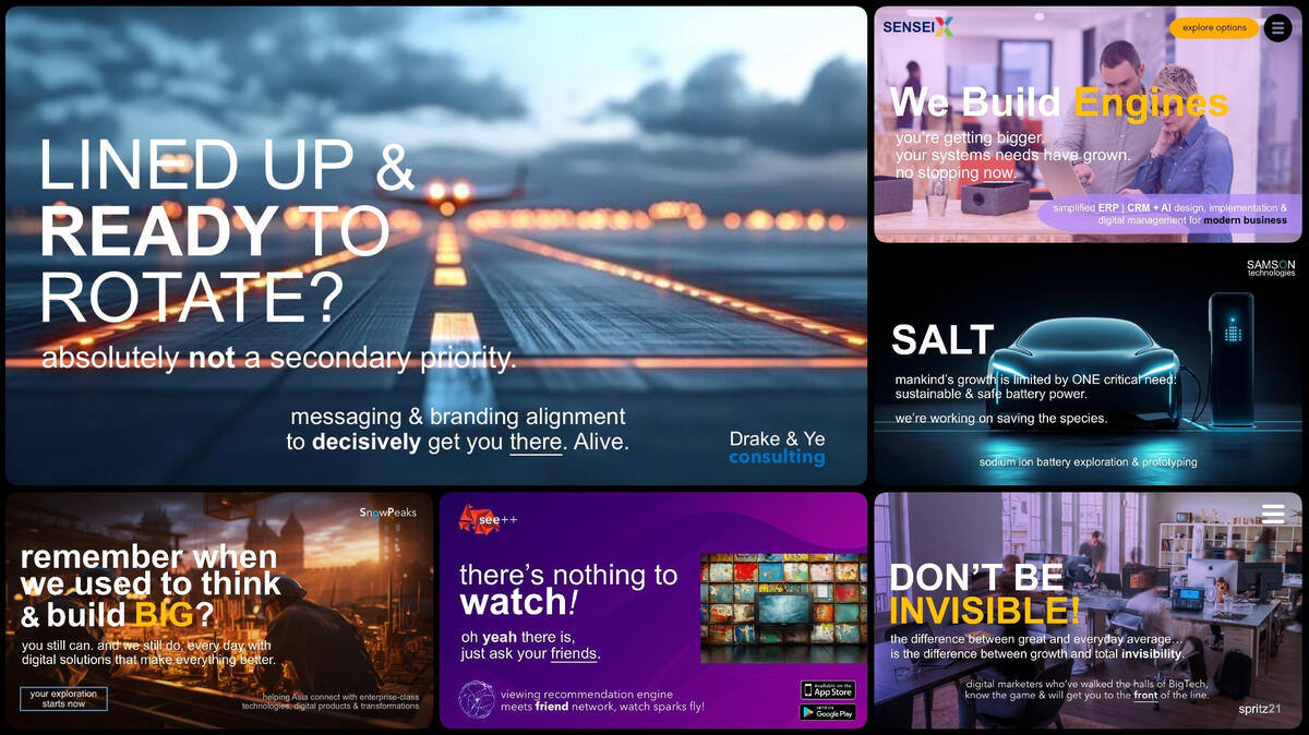 Freedom h1 banner marketing messaging global conversion UVP examples