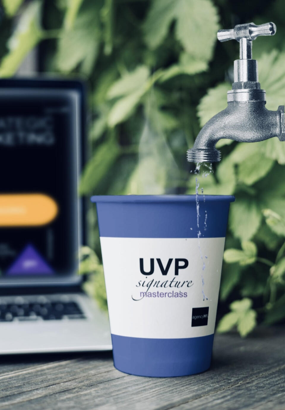 Hudson Miles UVP Unique Value Proposition coffee cup